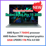 Xiaomi RedmiBook Laptop Pro15 2023 Ryzen R7-7840HS/R5 7640HS