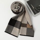 High Quality Pure 100 Wool Men Scarf Soft