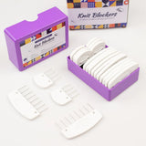 Knit Blockers Set 20 Pcs Stainless Steel Knitting