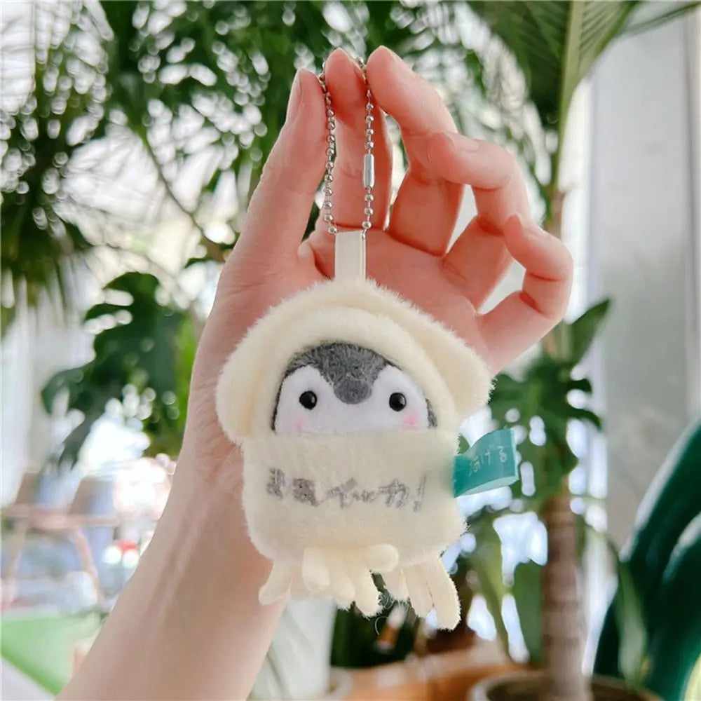 Cartoon Penguin Plush Doll Keychain Cute Penguin Plush