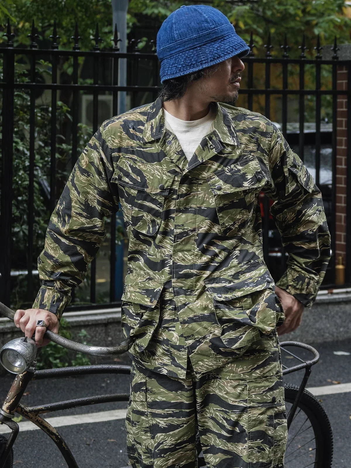 Non Stock TCU Tiger Stripe Camo Jacket Vietnam