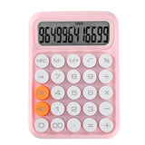 1pc Keyboard Calculator Office 12-digit Mechanical Calculator Cute