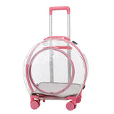 Pet Dog Cat Trolley Suitcase Luggage with Wheels