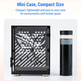 Mini Portable Small Computer Case Plexiglass Shell Compact