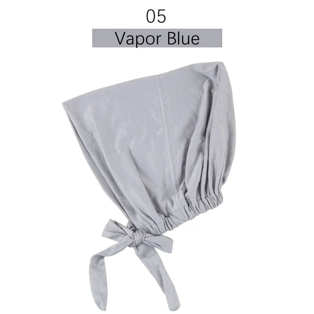 Inner Tie Back Hijab Cap Modal Turban Hat