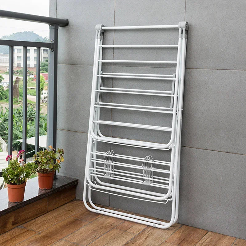 Double Airfoil Hangers for Clothes, Folding Clothes Drying