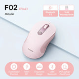 Baseus F02 Wireless Mouse Bluetooth 5.2 2.4G 4000DPI