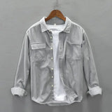 Casual Shirt Jacket Men's Corduroy Spring and Autumn