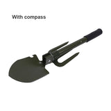 Camping Folding Survival Spade Shovel Stainless Steel Portable