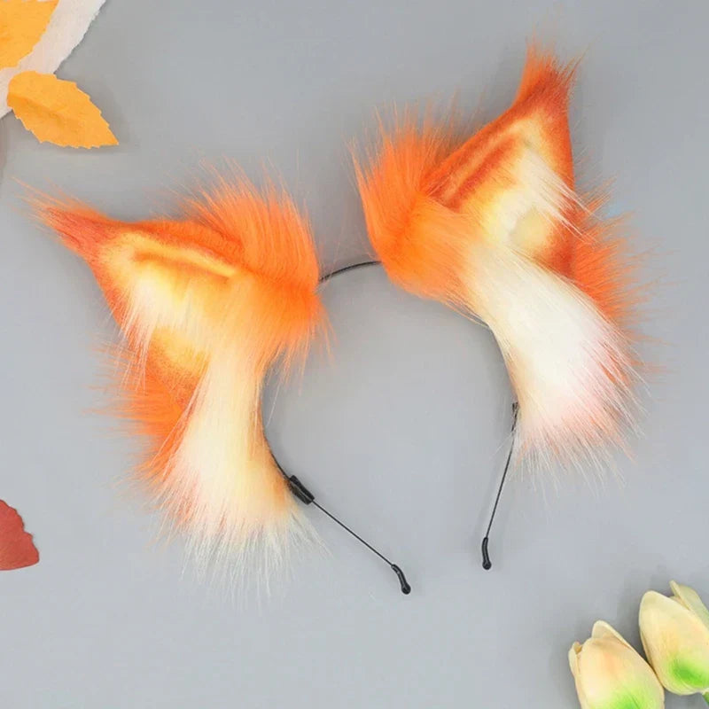 Lovely Animal Ears Headband Anime Plush Headband Party