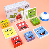 Face Changing Building Blocks Iron box Set Face