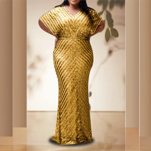 Plus Size Evening Party Dress For Women Elegant