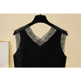 Large Plus Size 3XL 4XL Women Knitted Vest