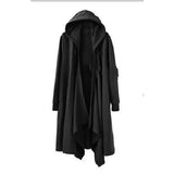 ARENS Korean Fashion Men`s Punk Style Black Hoodie