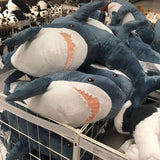 30/45/60/80/100cm Funny Joy Cute Shark Plush Toy Soft