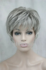 7Color Ladies Straight Women Short Brown Blonde Grey