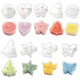 5Pcs Heart Empty Candle Cup Tea Light Cups