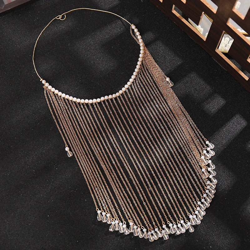 Antique Chinese Style Face Curtain Hanfu Hair Accessories