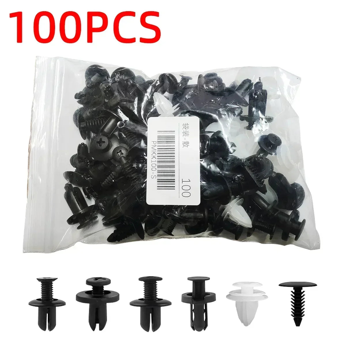 100/415/680PCS Car Fastener Clips Mixed Car Fasteners Door