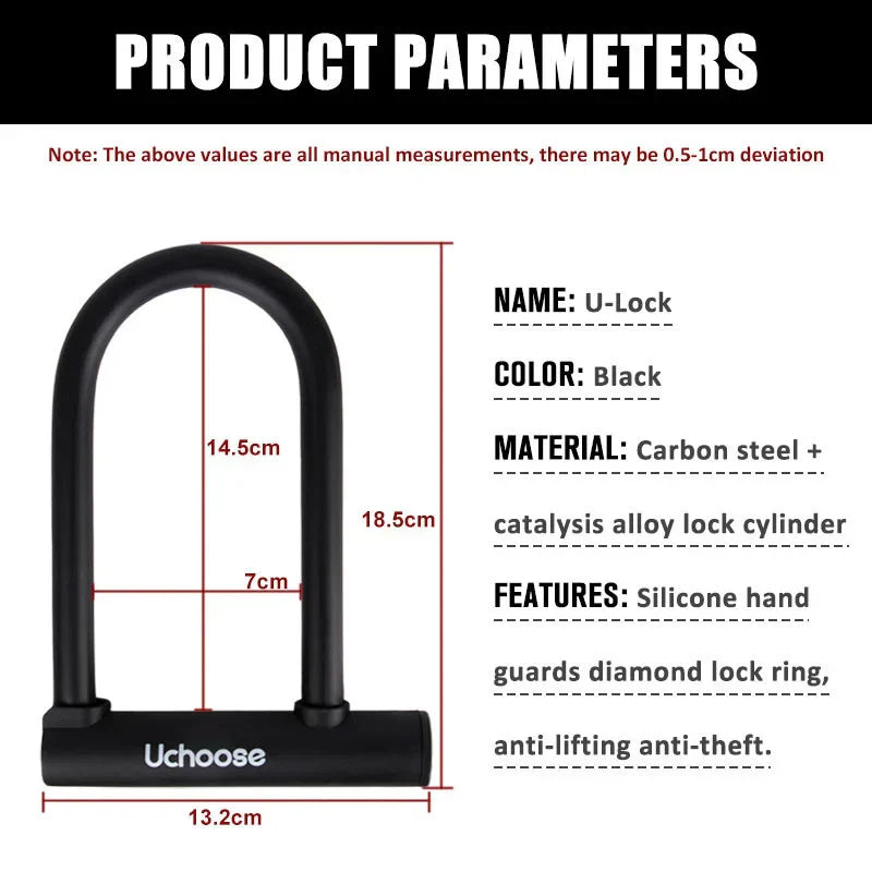 Anti Theft Convenient Motorcycle Accessories Security Lock Reinforced