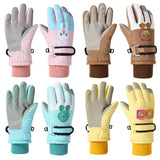 Cute Kids Winter Gloves for Girls Boys Thicken