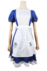 Game Alice Madness Returns Cosplay Costume Halloween Maid