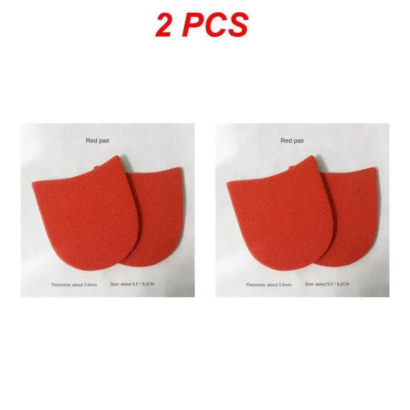 124PCS Rubber Glue on Heels Grip Pads Shoe