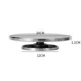 Double Face Use Aluminum Alloy Turntable For Ceramic