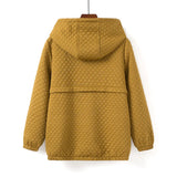 Womens Plus Size Zipper Jacket Autumn Casual Clothing