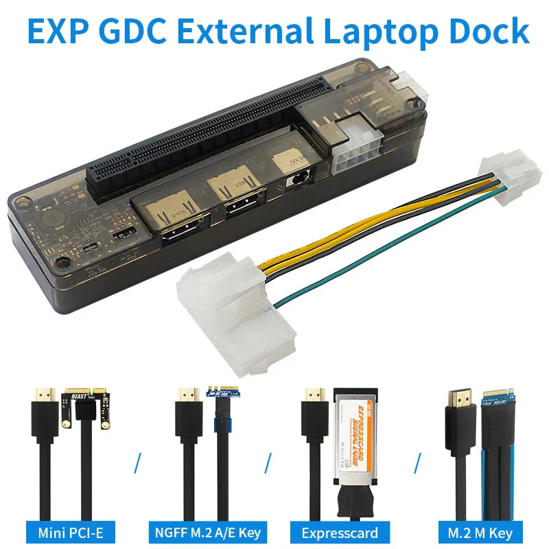 EXP GDC External Laptop Video Card Dock Laptop