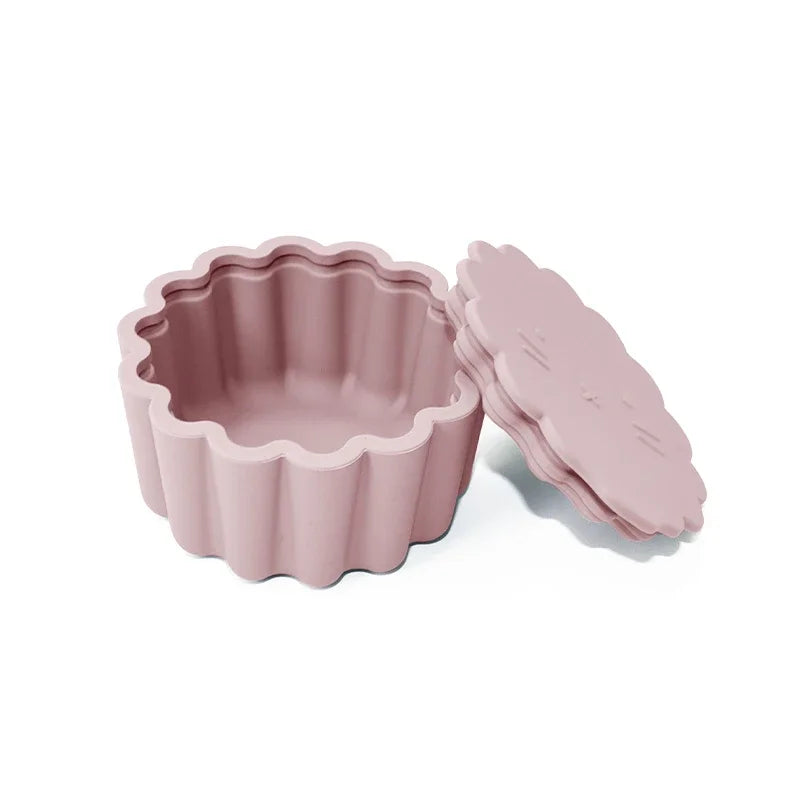 100% Food Grade Silicone Animal Pattern Feeding Box