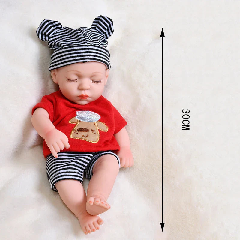 30cm Reborn Dolls Baby Reborn Toys Doll Waterproof