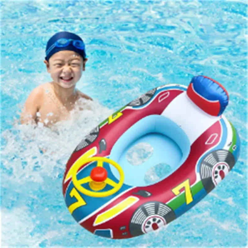 Inflatable Baby Toys Swim Ring Floating Seat Outdoor