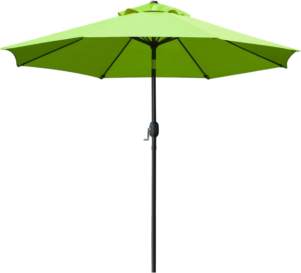 9' Patio Umbrella Outdoor Table Umbrella with 8