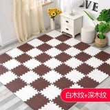 Wooden Interlocking Exercise Tiles Crawling Carpet And Rug