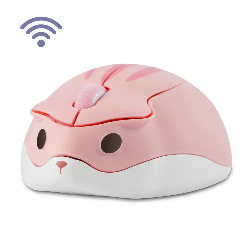 Cute 2.4G Wireless Bluetooth Mouse Mini Optical Silent