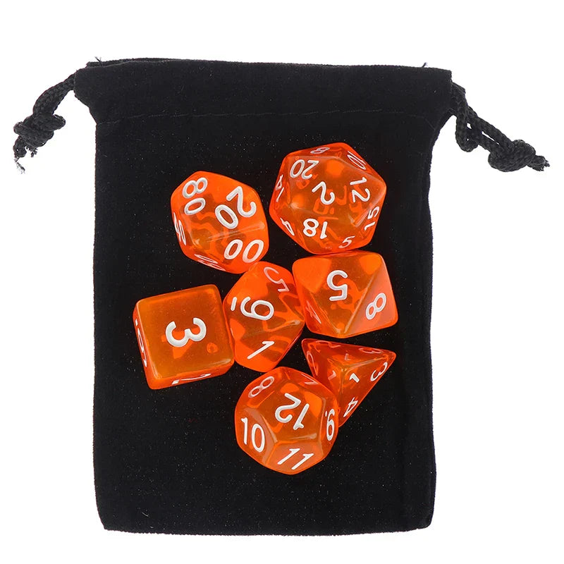 DND Dice Tray Dice Rolling Mat With Zippered