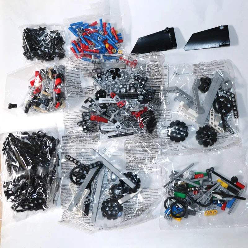 514Pcs/Set MOC Building Blocks Bricks Parts Kit fit