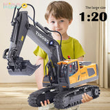 RC Excavator 1:20 Remote Control Truck 2.4G RC