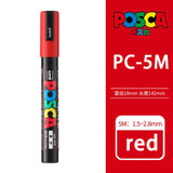 39 Colors Uni Posca PC-5M Paint Marker,1.8-2.5mm Medium