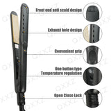 QXXZ 2023 New Hair Straightener Professional Iron Steam