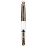 Brass Asvine P30 Piston Fountain Pen Torpedo Shape