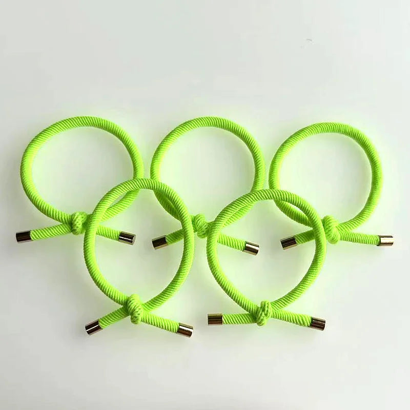 20PCS Stylish Women Elastic Hair Rubber Bands Bracelet