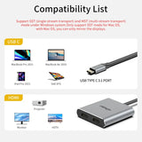 USB C to Dual HDMI Hub 4K60Hz Docking
