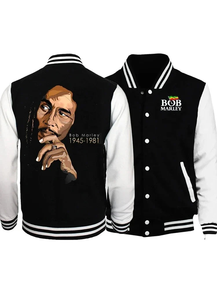 Bob M-Marleys Jacket Cool Coat Sweatshirts Trend Women