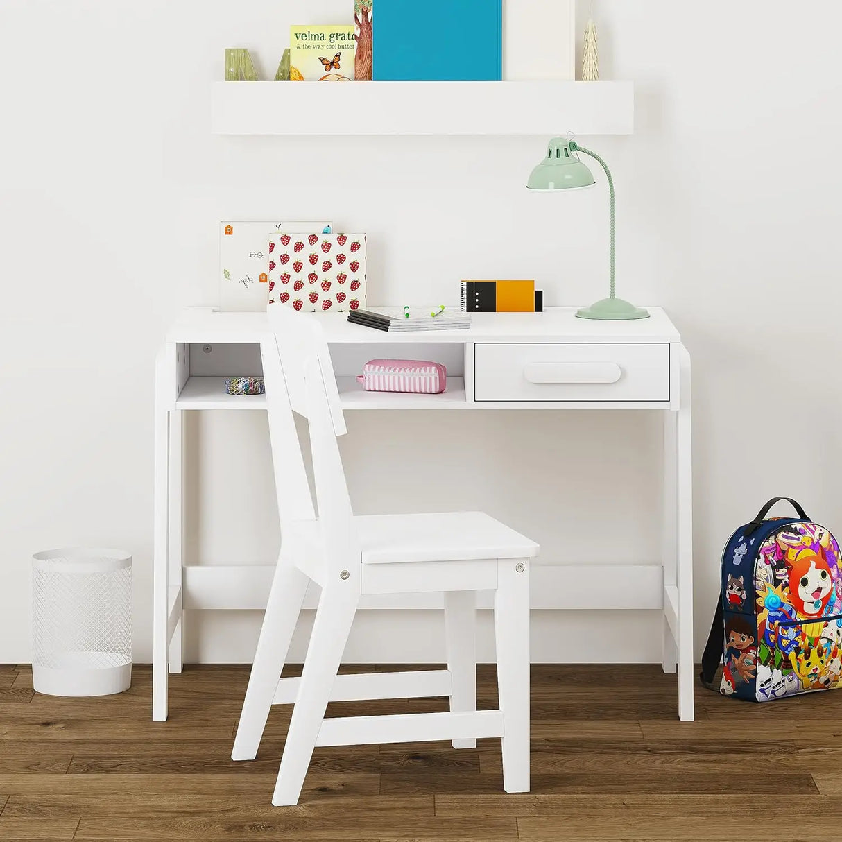 Kids Desk and Chair Set, Study Desk