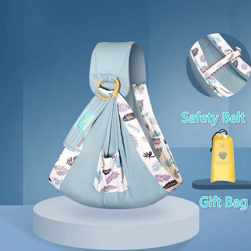 Cotton Wrap Sling Baby Carries Newborn Safety Ring