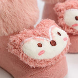1Pair Winter Baby Boys Girls Cute Cartoon Leg