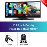 2023 K2 10.26" Dash Cam 4K 2160P Rearview
