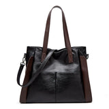 Large Capacity Handbags Women Soft Leather Shoulder Crossbody